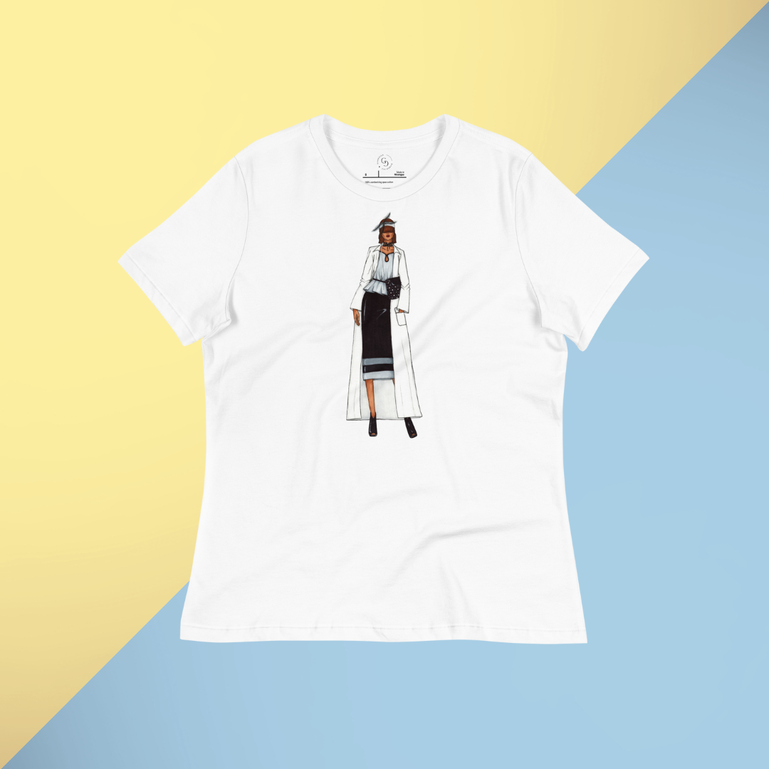 Noir Chic T-Shirt Mujer