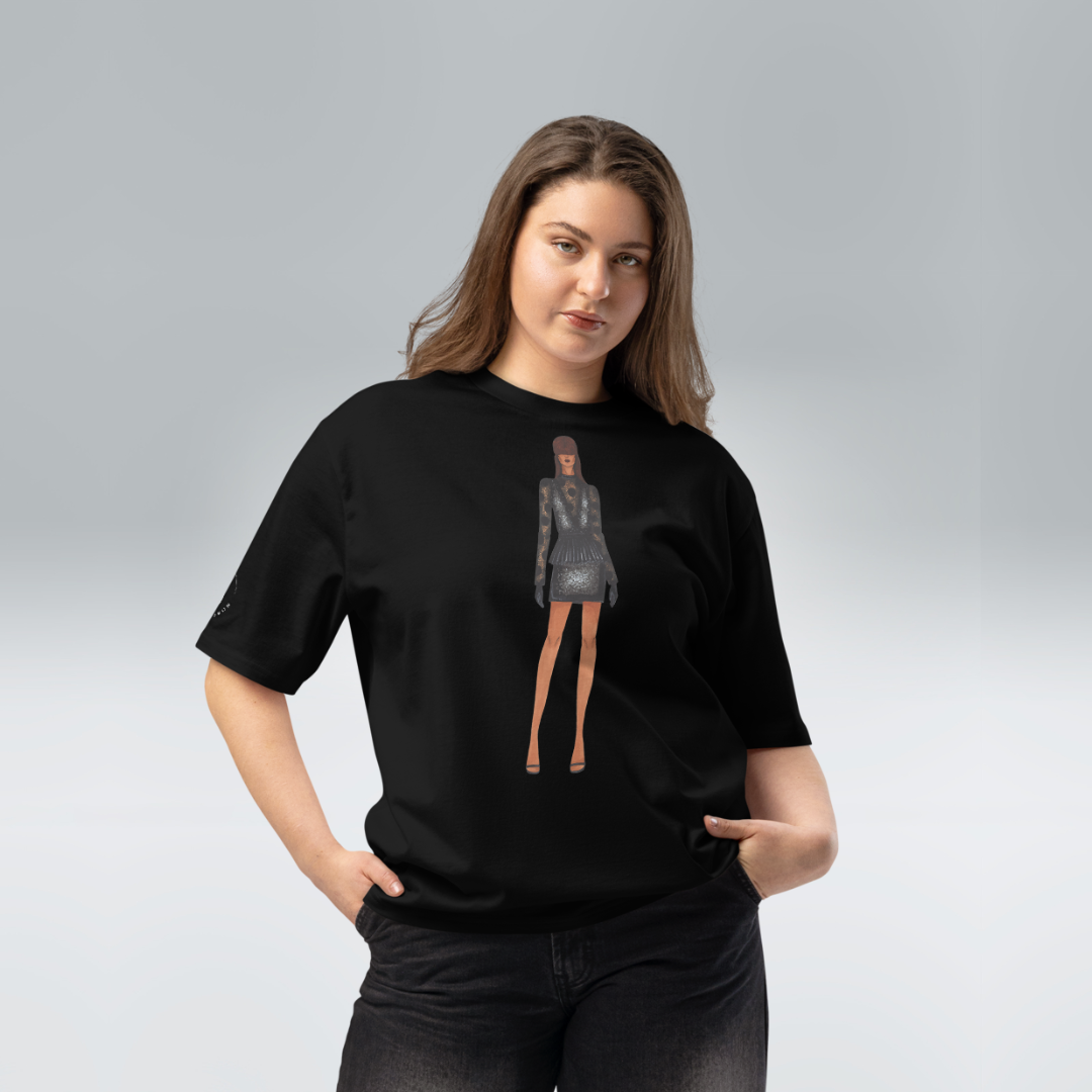 Dark Allure Oversized Unisex T-Shirt