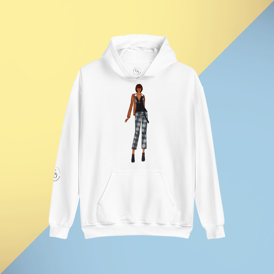 Power Plaid Unisex Hoodie
