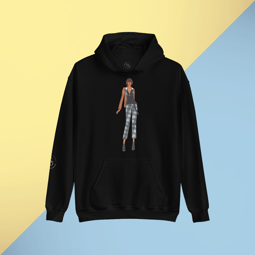 Power Plaid Unisex Hoodie