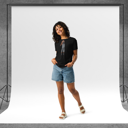 Power Plaid T-Shirt Mujer