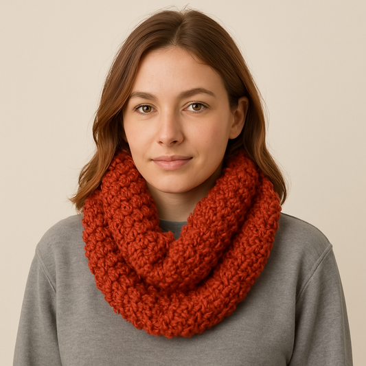 Cuello Rojo Salmón