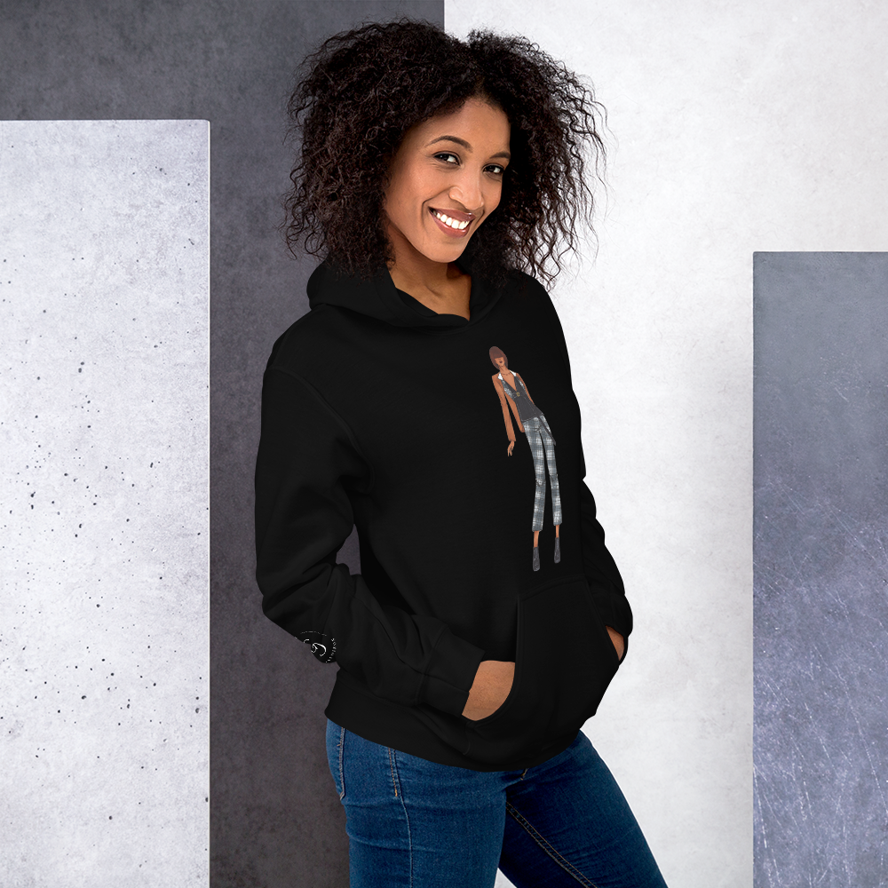 Power Plaid Unisex Hoodie