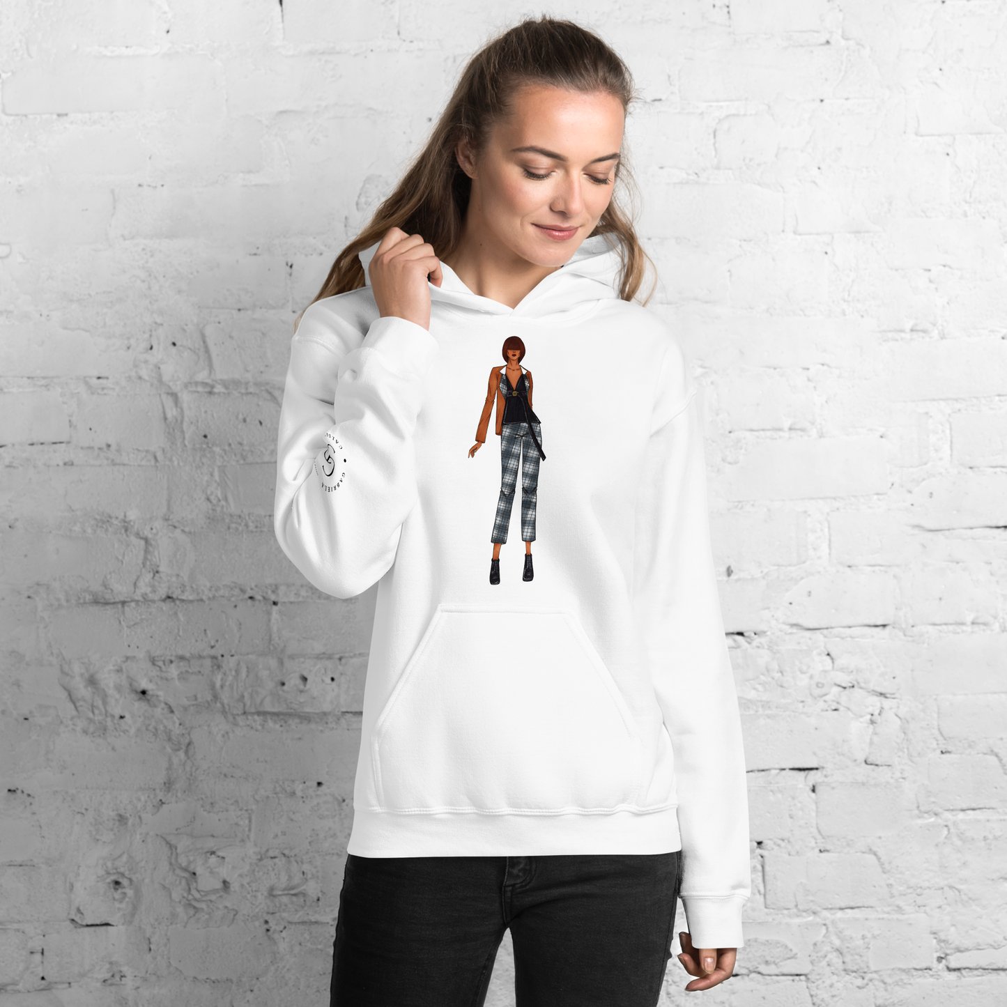 Power Plaid Unisex Hoodie